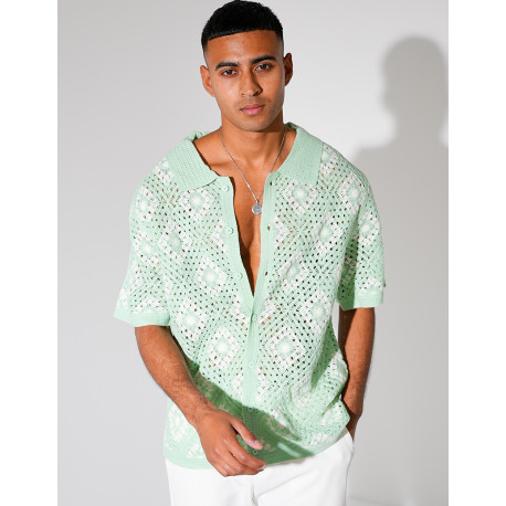 Chemise ajourée