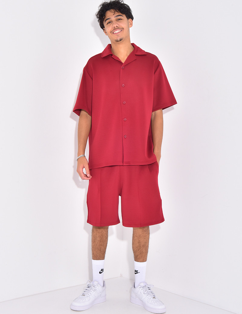 Ensemble short et chemise