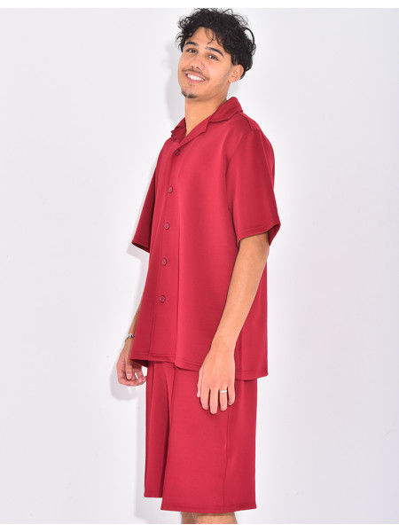 Ensemble short et chemise