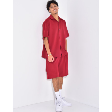 Ensemble short et chemise