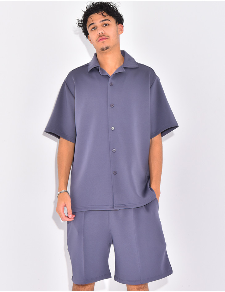 Ensemble short et chemise