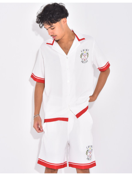 Ensemble chemise et short " court prestige "