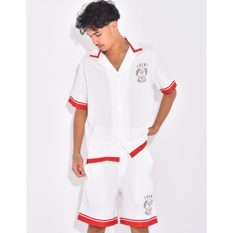Ensemble chemise et short " court prestige "