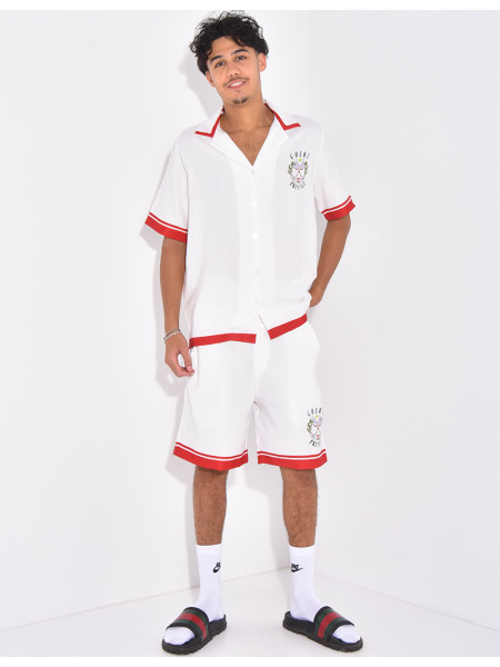 Ensemble chemise et short " court prestige "