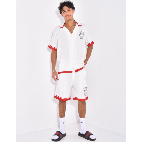 Ensemble chemise et short " court prestige "