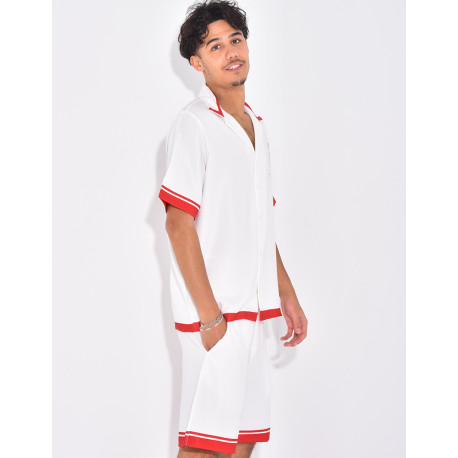 Ensemble chemise et short " court prestige "
