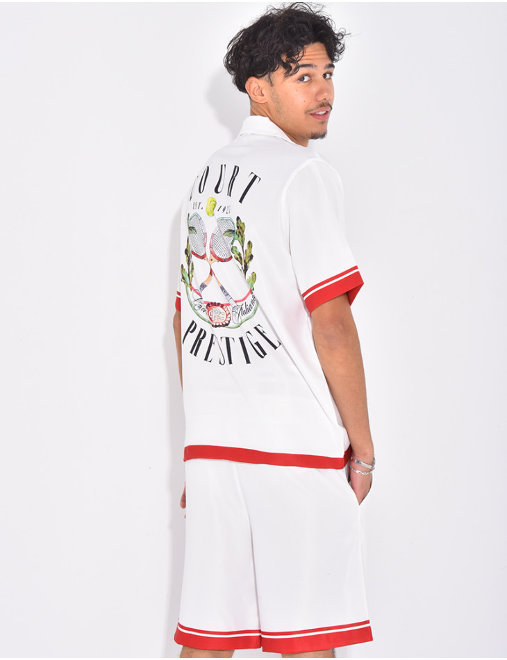 Ensemble chemise et short " court prestige "