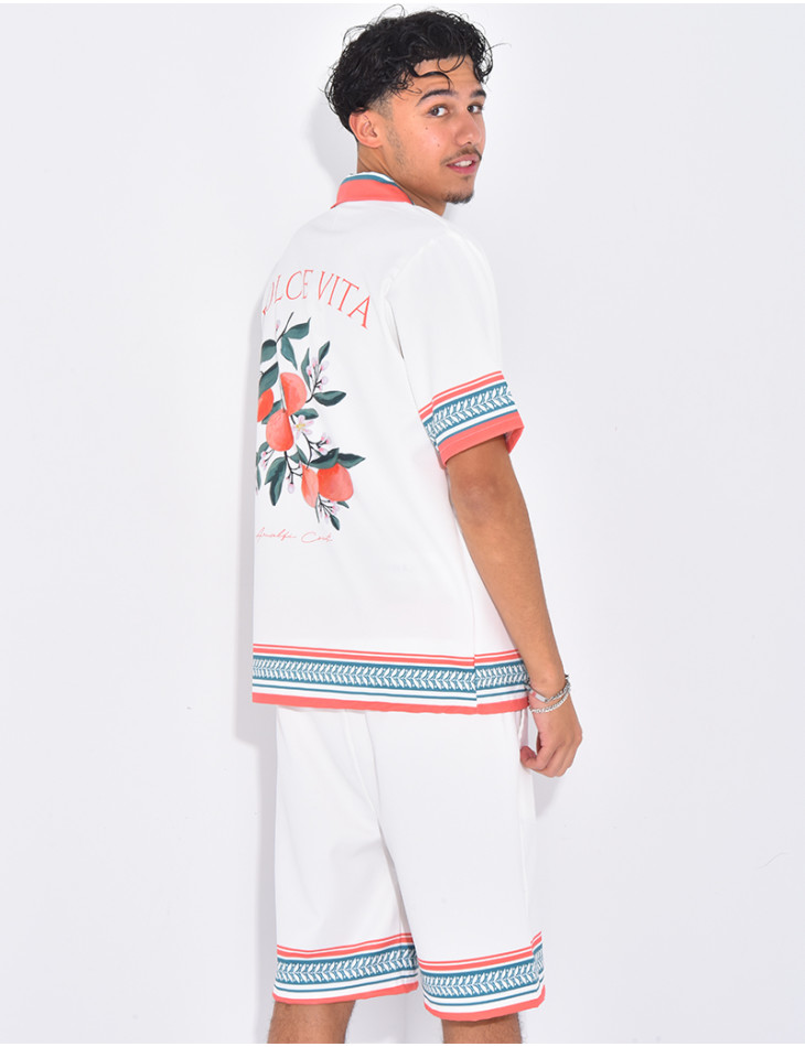 ensemble chemise short
