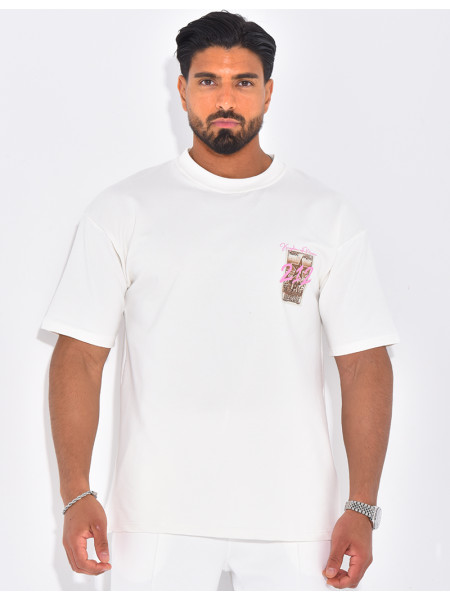 T-shirt timbre "212"