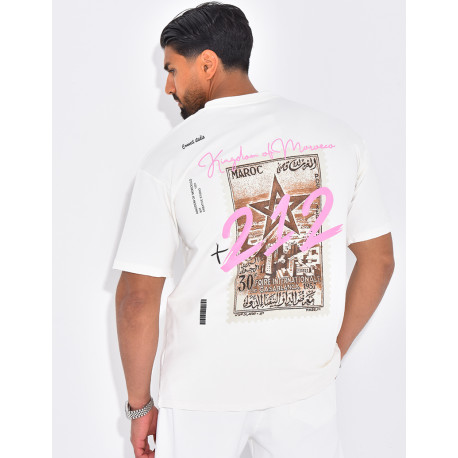 T-shirt timbre "212"