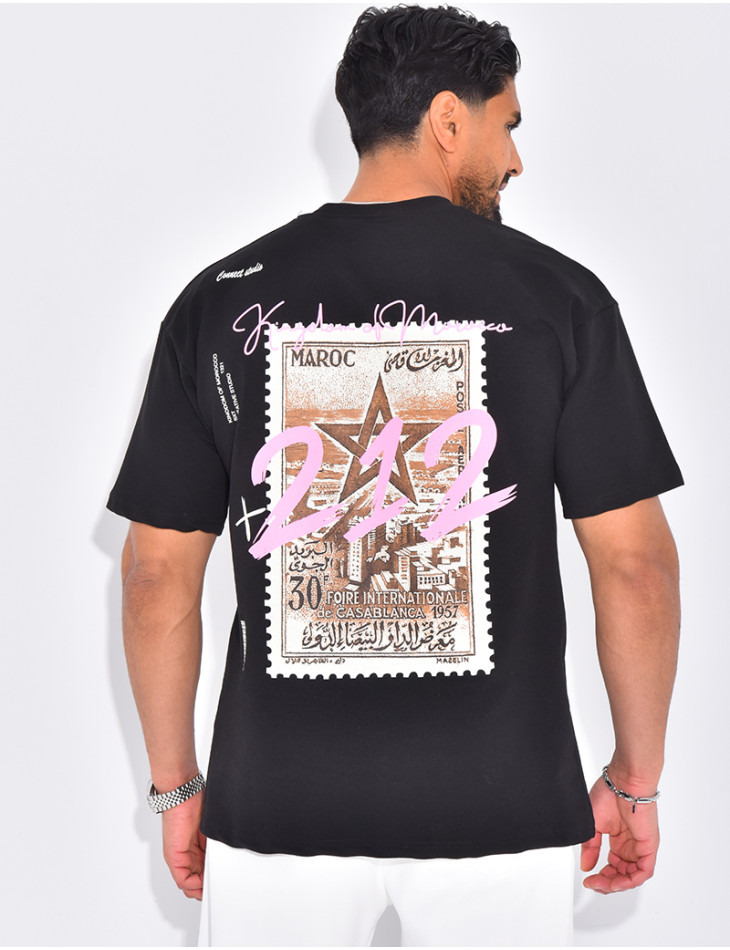 T-shirt timbre "212"