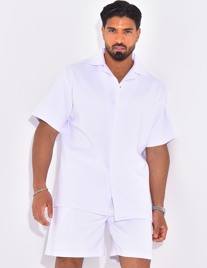 Ensemble short et chemise