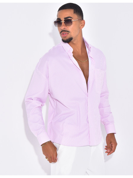 Chemise à rayures