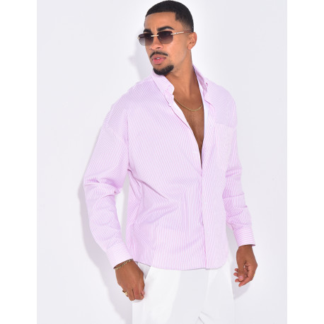 Chemise à rayures