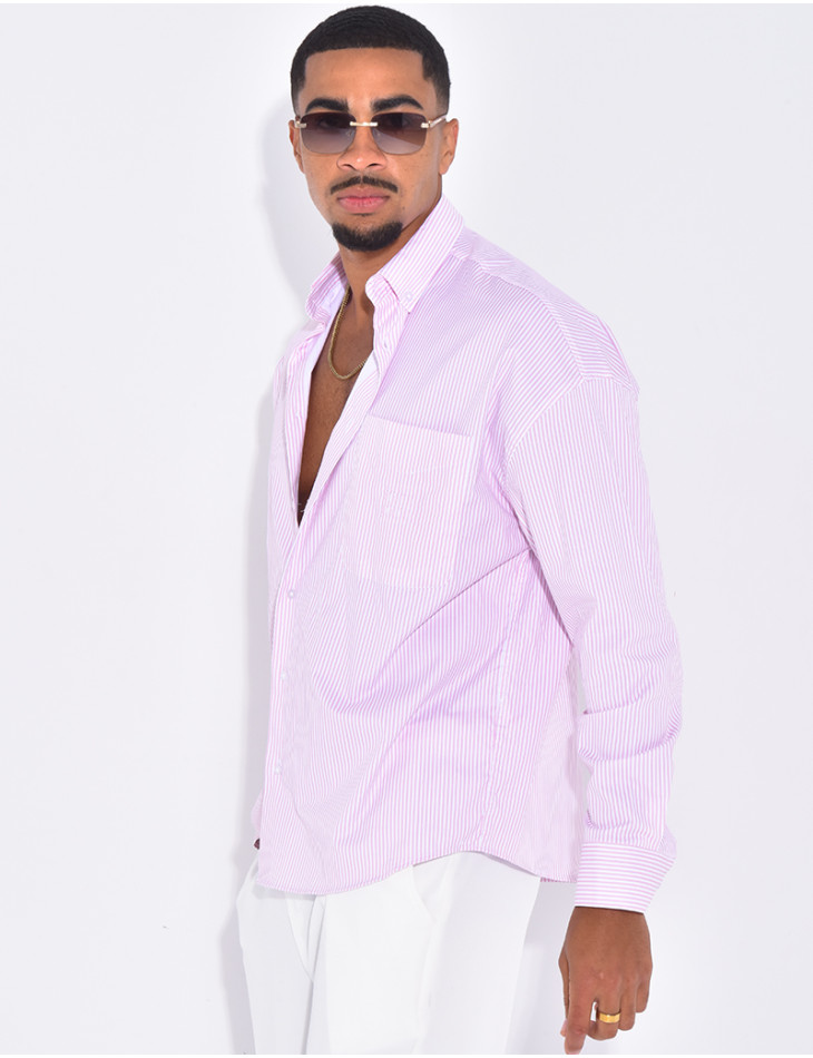 Chemise à rayures