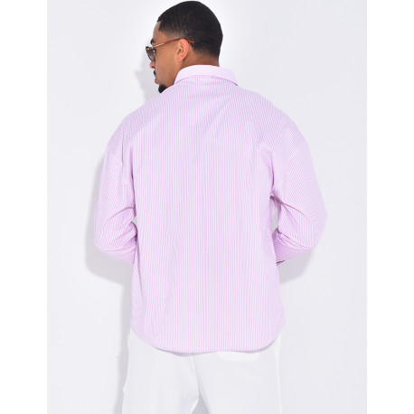 Chemise à rayures