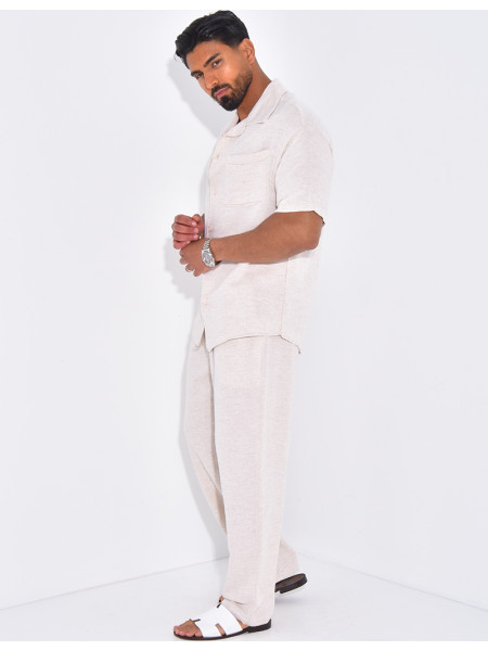 Ensemble pantalon et chemise