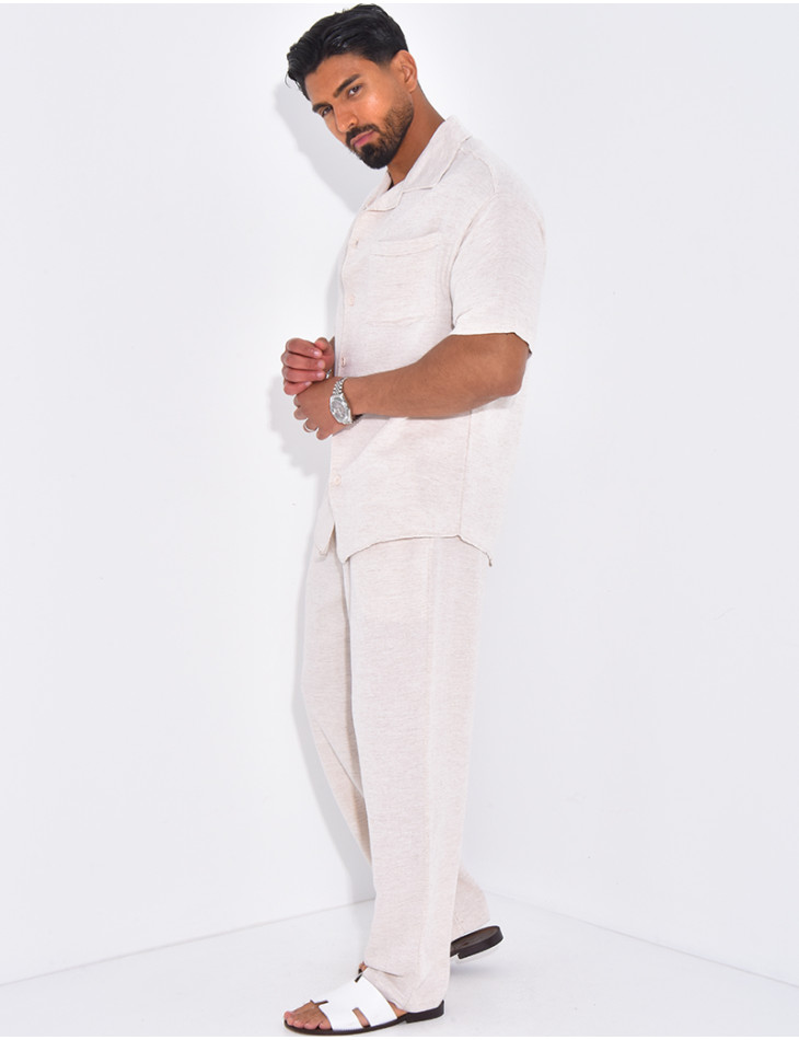 Ensemble pantalon et chemise