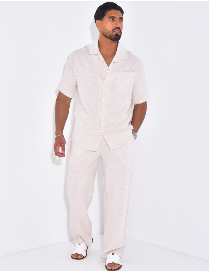 Ensemble pantalon et chemise