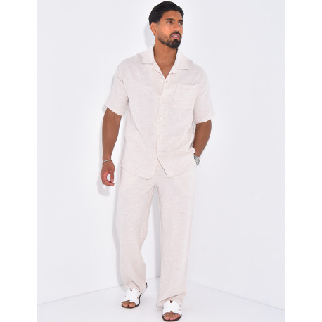Ensemble pantalon et chemise