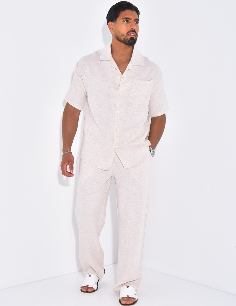 Ensemble pantalon et chemise