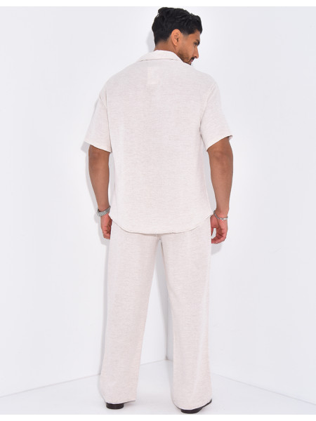 Ensemble pantalon et chemise