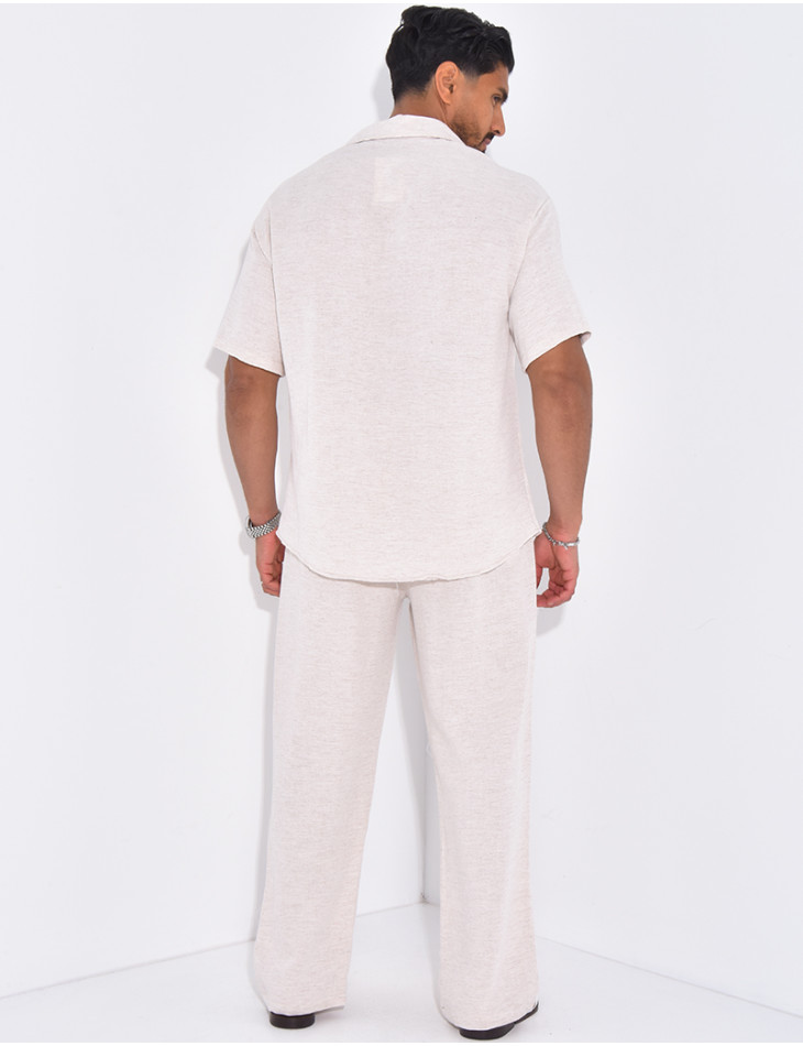 Ensemble pantalon et chemise