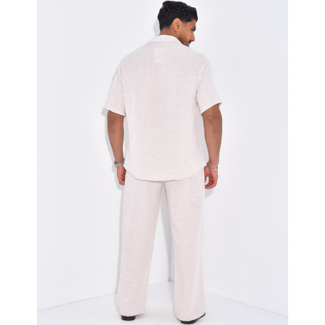 Ensemble pantalon et chemise