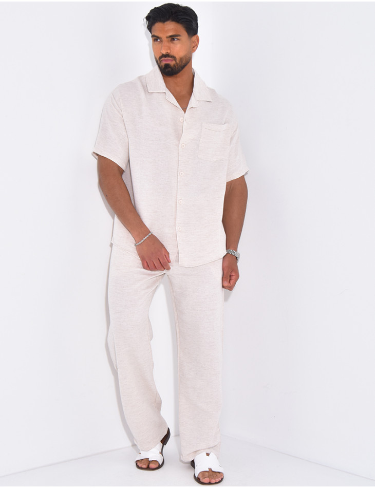 Ensemble pantalon et chemise