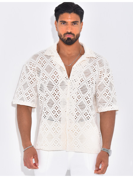Chemise ajourée