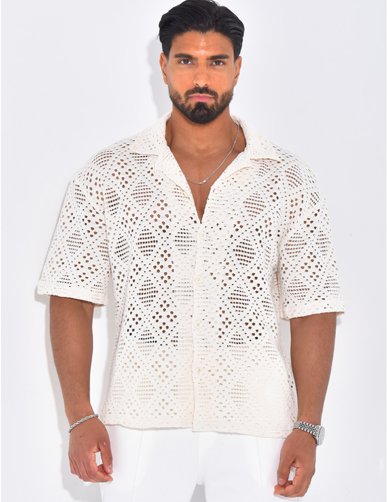 Chemise ajourée