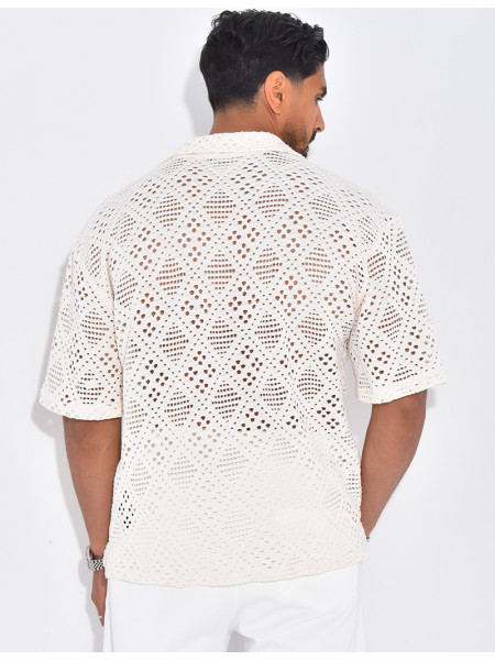 Chemise ajourée