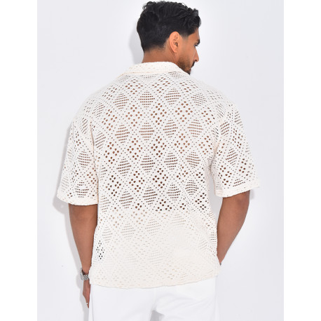 Chemise ajourée