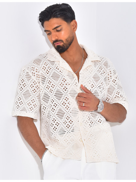 Chemise ajourée