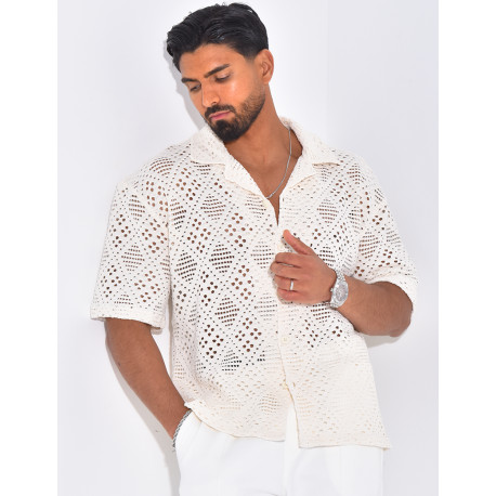 Chemise ajourée