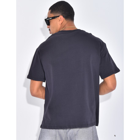 T-shirt homme à strass