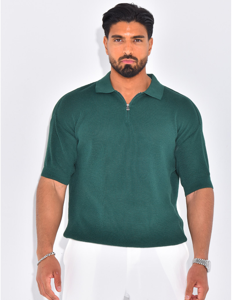Polo en maille