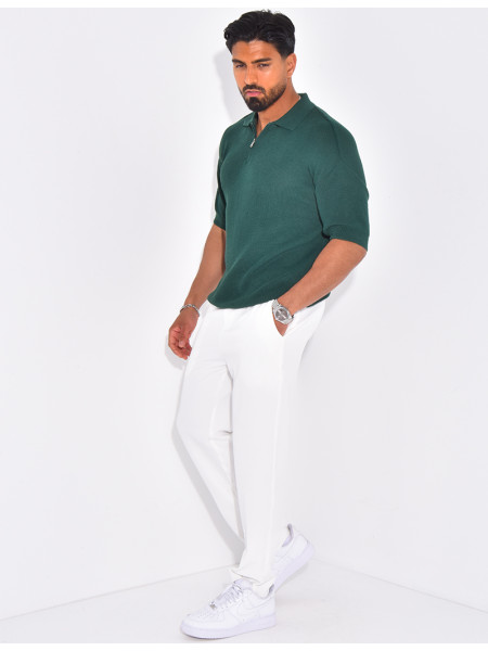 Polo en maille