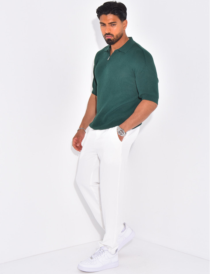 Polo en maille