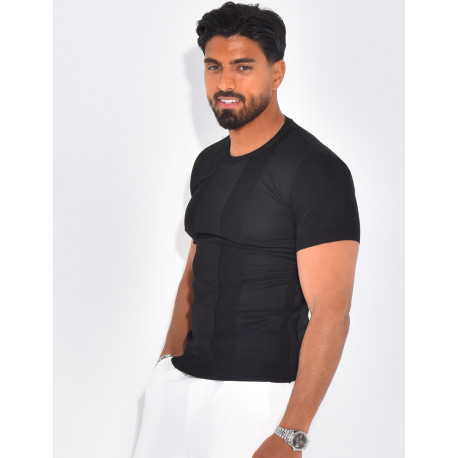 T-shirt côtelé