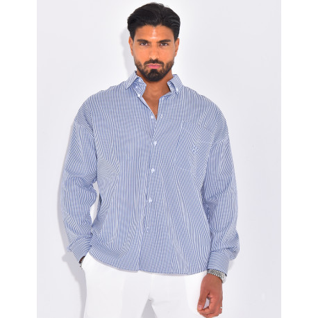 Chemise à rayures