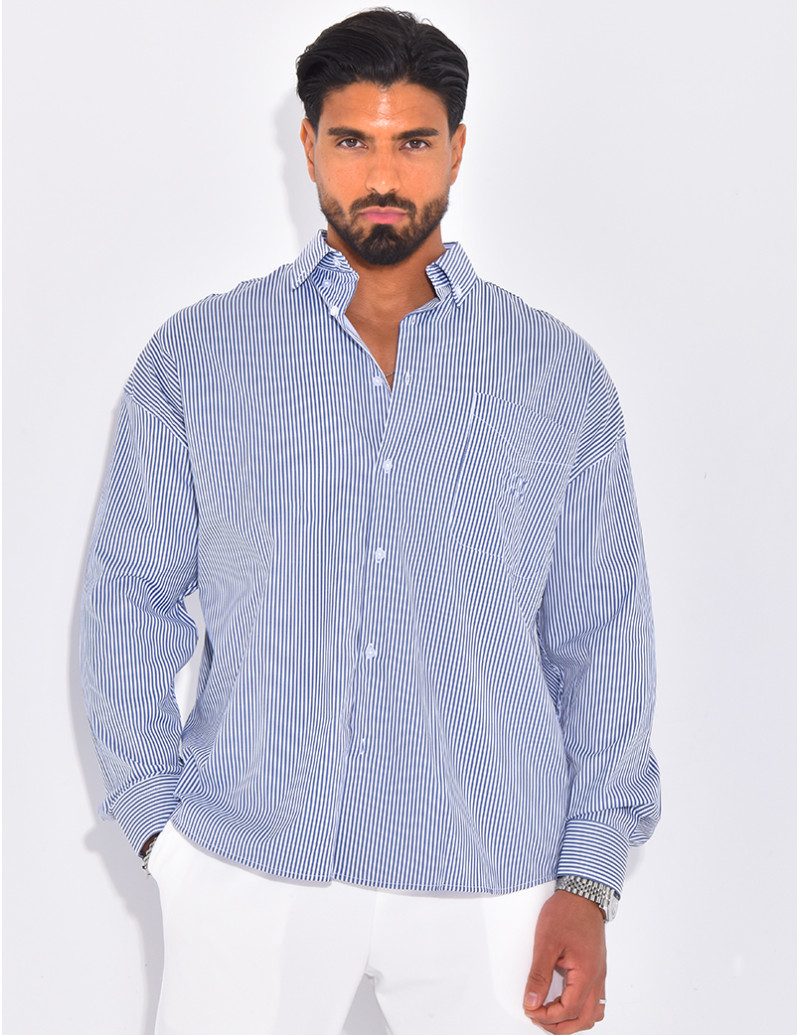 Chemise à rayures