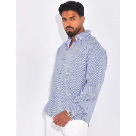 Chemise à rayures