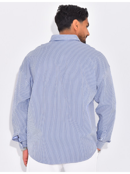 Chemise à rayures