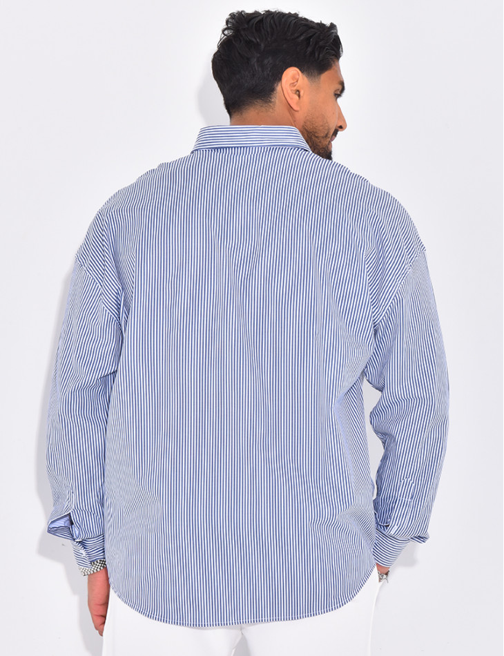 Chemise à rayures