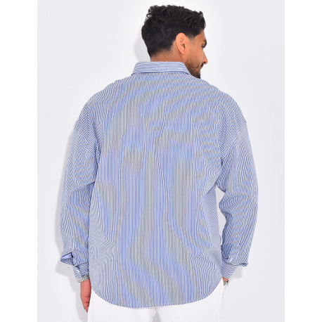 Chemise à rayures