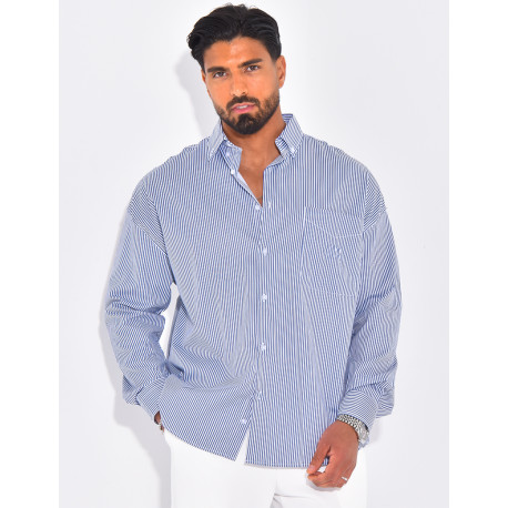 Chemise à rayures