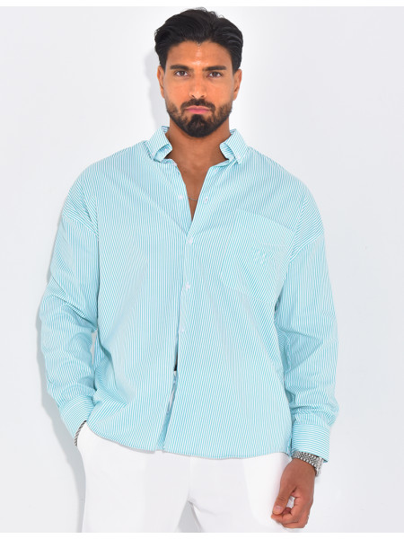 Chemise à rayures
