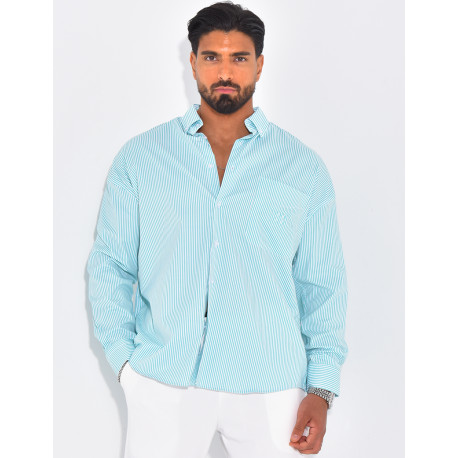 Chemise à rayures