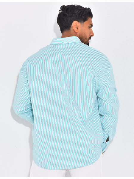 Chemise à rayures